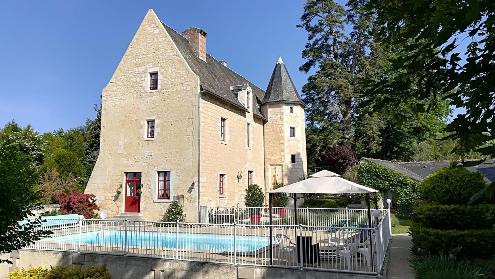 Bed and Breakfast Manoir De L'Abbaye Seuilly Zewnętrze zdjęcie